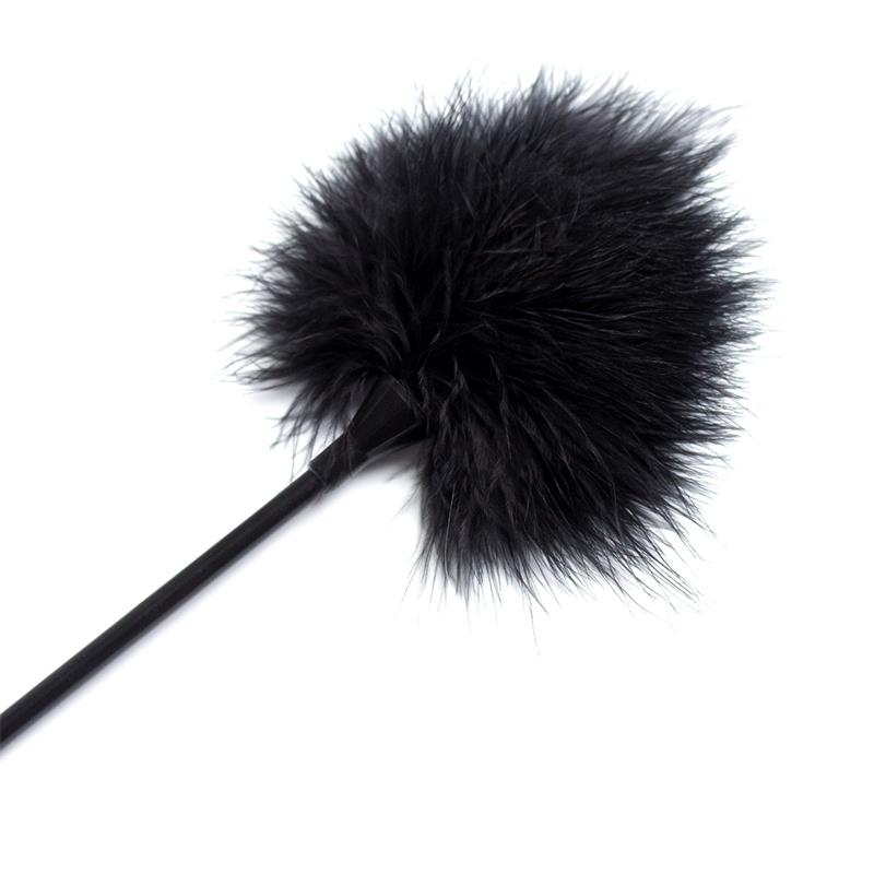 Plumas Estimuladoras 40 cm Negro 3