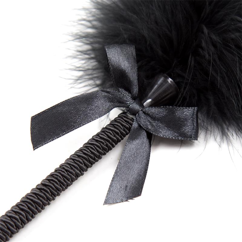 Plumero con Lazo 25 cm Negro 2