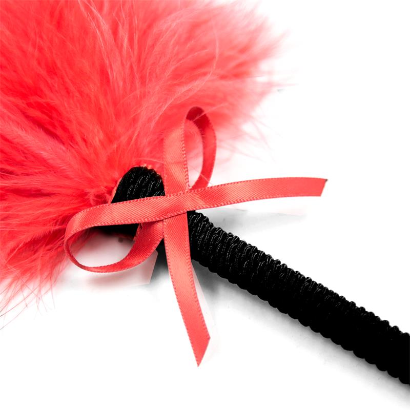 Plumero con Lazo 25 cm Rojo 3