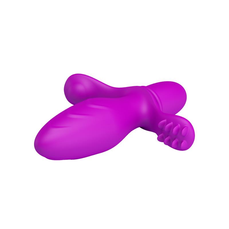Plur Anal con Vibración Fitch Color Púrpura 2