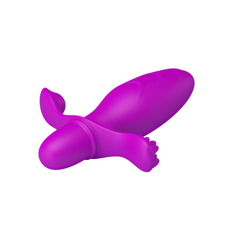 Plur Anal con Vibración Fitch Color Púrpura 3
