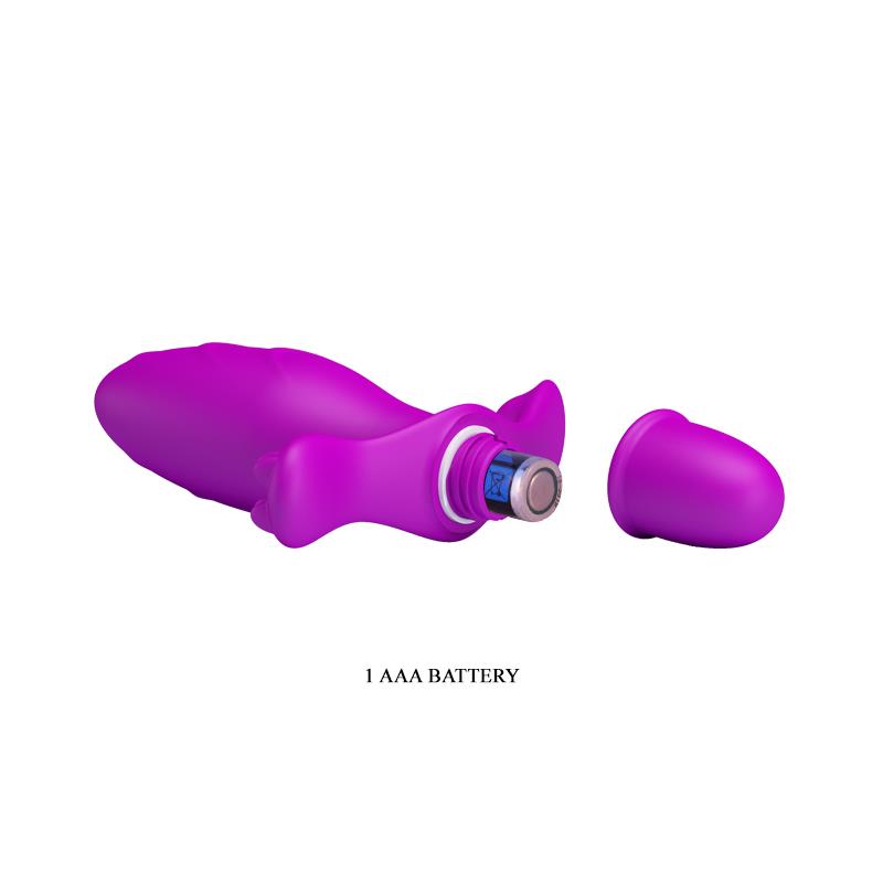 Plur Anal con Vibración Fitch Color Púrpura 7