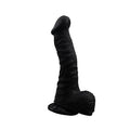Politician Dildo Silicona líquida 7.7 - 19.5cm Negro
