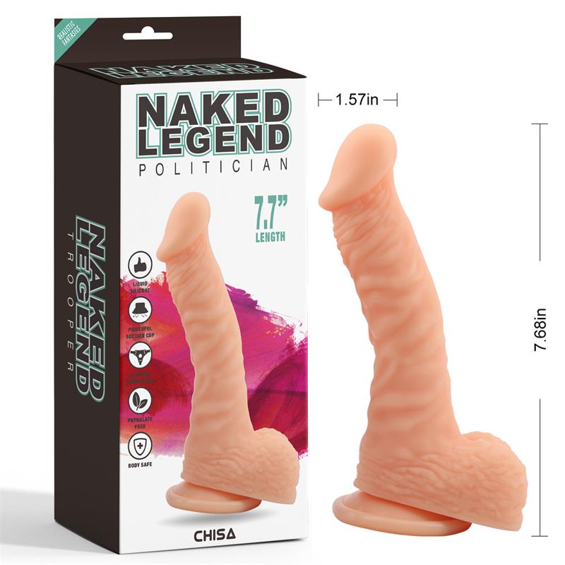 Politician Dildo Silicona líquida 7.7 - 19.5cm