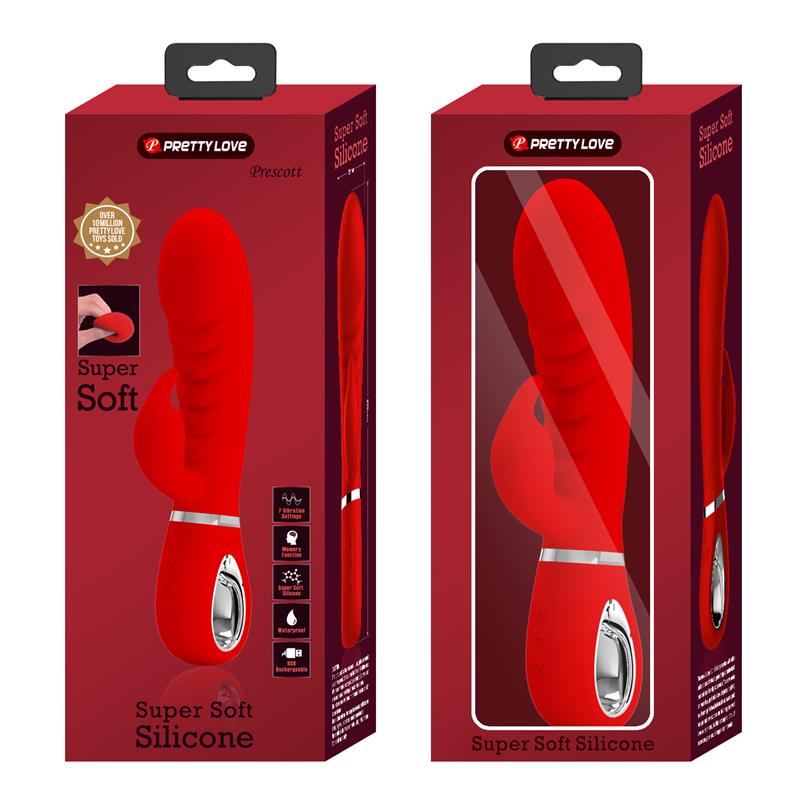 Prescott Vibrador Punto G Rojo 9