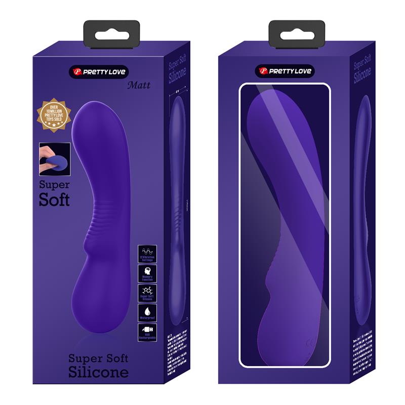 Prescott Vibrador Silicona Lilac 12