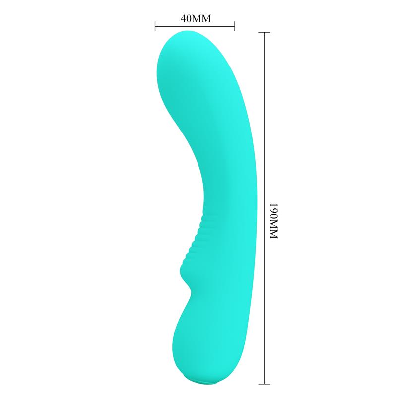 Prescott Vibrador USB Silicone Verde 11