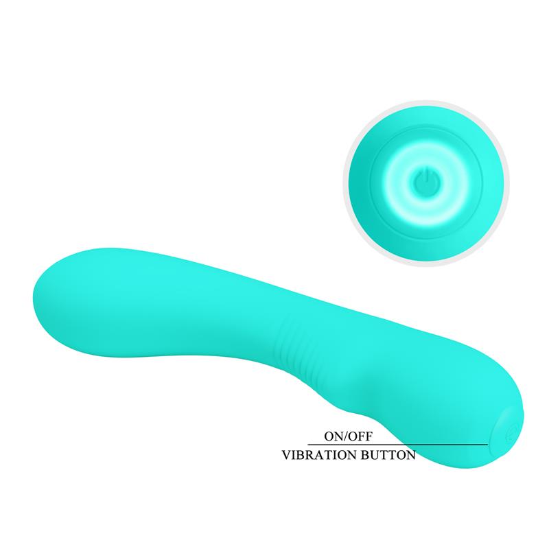 Prescott Vibrador USB Silicone Verde 9