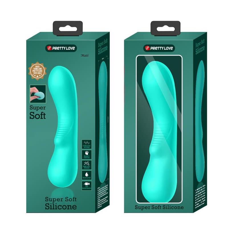 Prescott Vibrador USB Silicone Verde 12