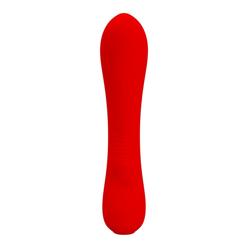 Prescott Vibrasor USB Silicona Rojo 6