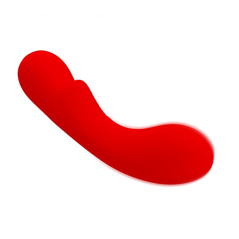 Prescott Vibrasor USB Silicona Rojo 4