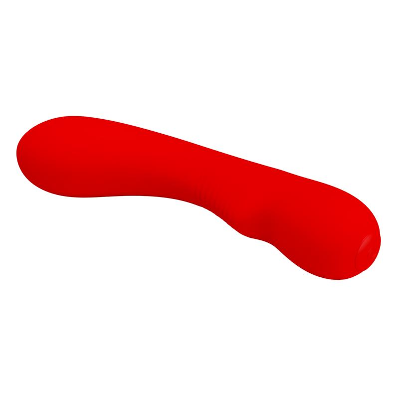 Prescott Vibrasor USB Silicona Rojo 8