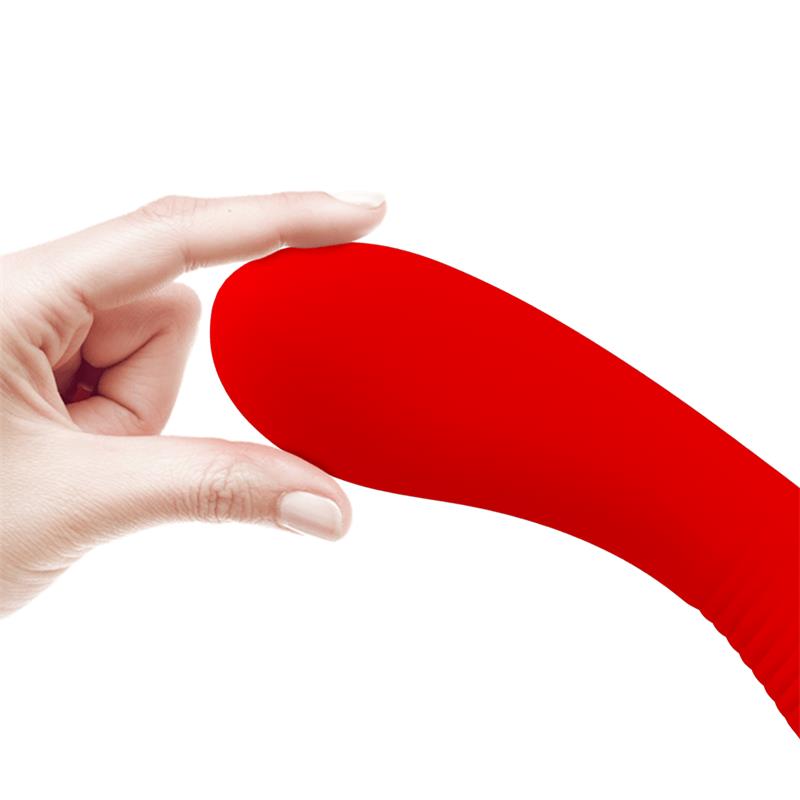 Prescott Vibrasor USB Silicona Rojo 2
