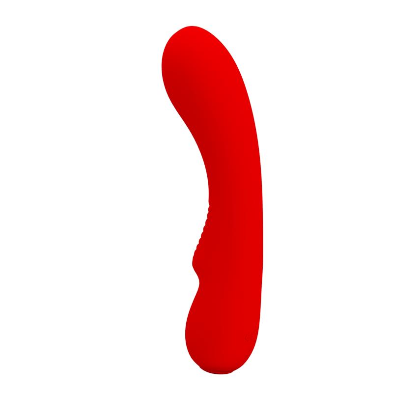 Prescott Vibrasor USB Silicona Rojo 5
