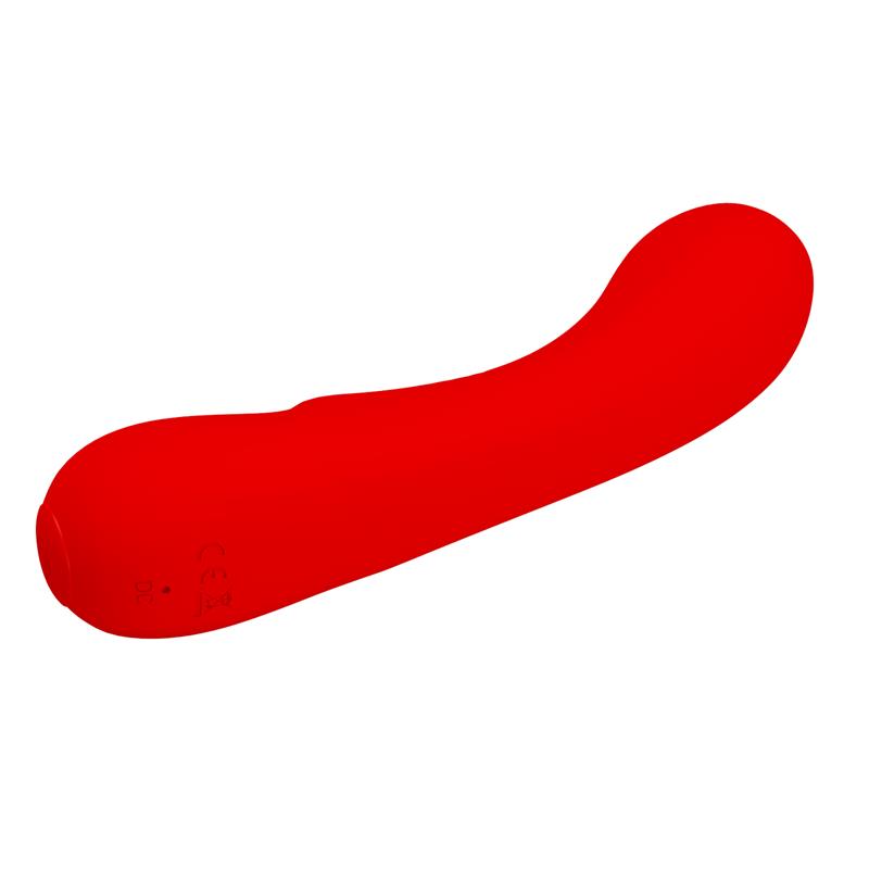 Prescott Vibrasor USB Silicona Rojo 7