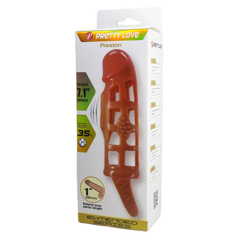 Preston Funda para el Pene con Vibración