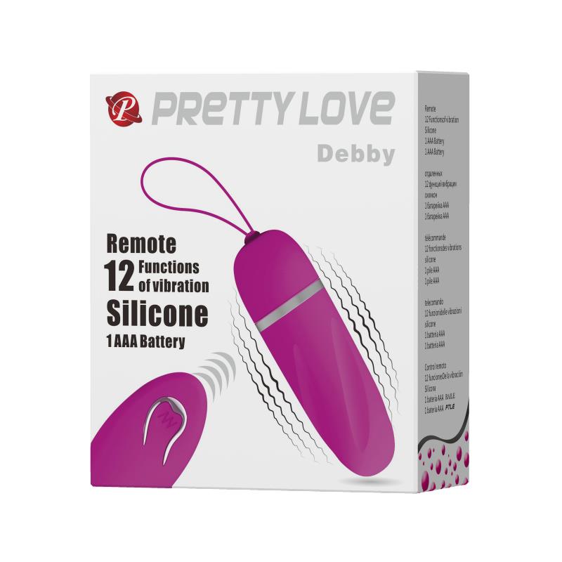 Pretty Love Bala Vibradora Debby Púrpura 8