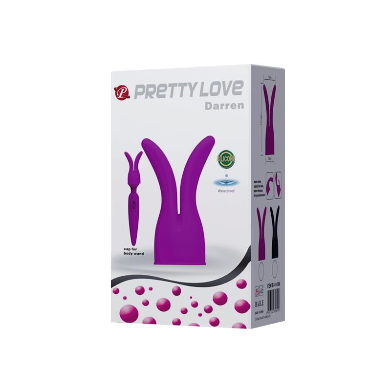 Pretty Love Cabezal Masajeador Darren Púrpura 7