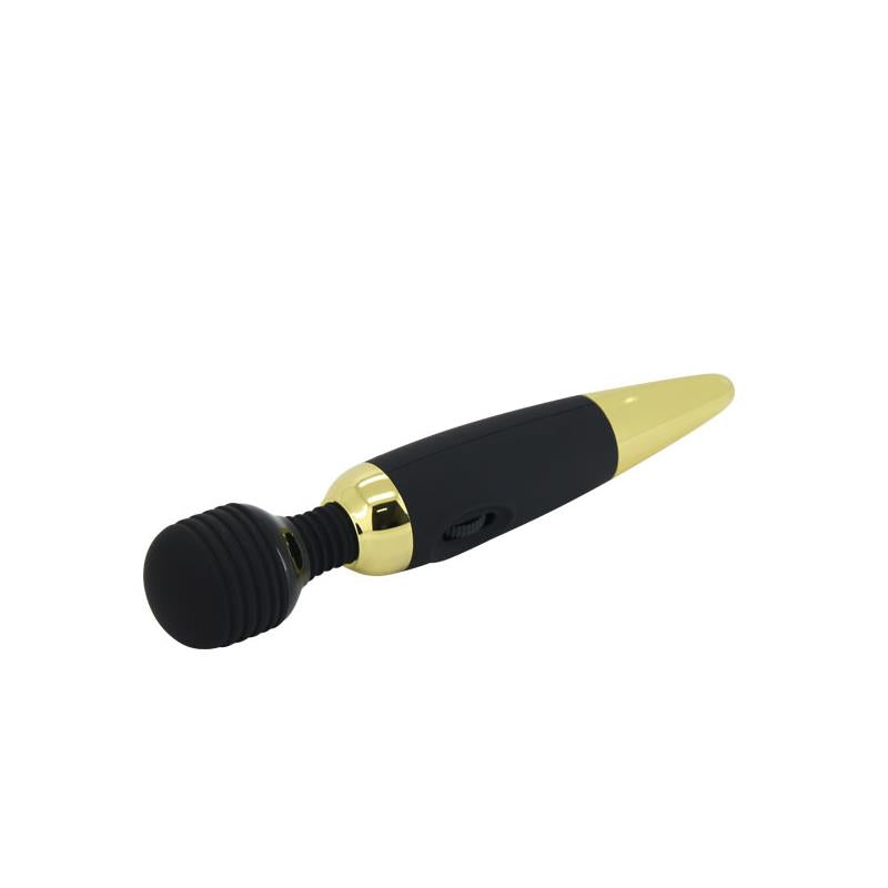 Pretty Love Masajeador Power Wand Negro y Dorado 3