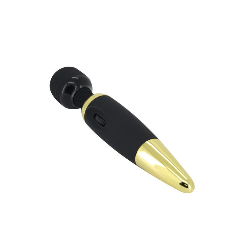 Pretty Love Masajeador Power Wand Negro y Dorado 4