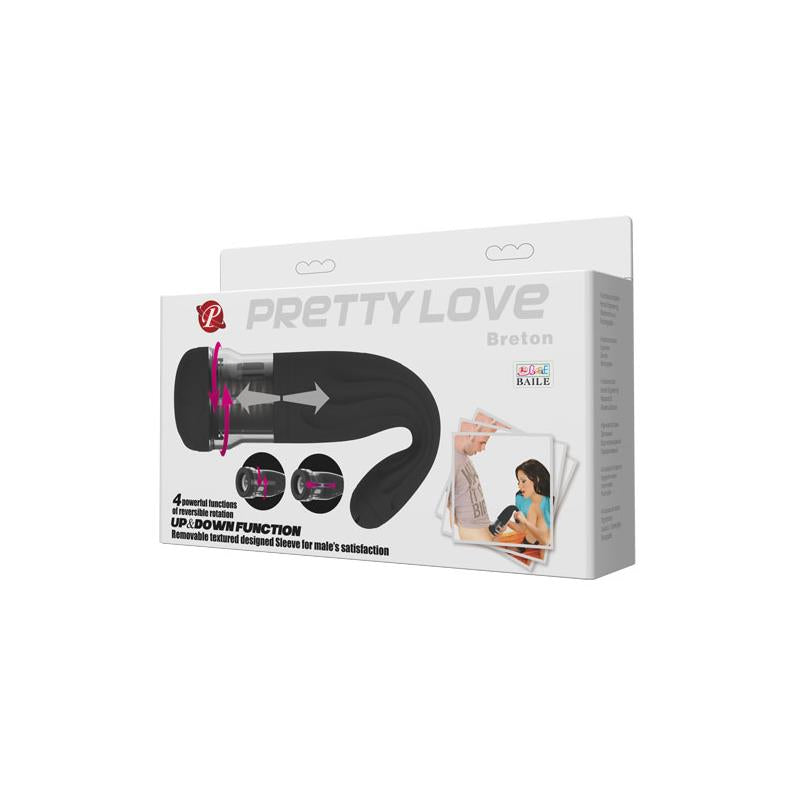 Pretty Love Masturbador Breton Negro 10