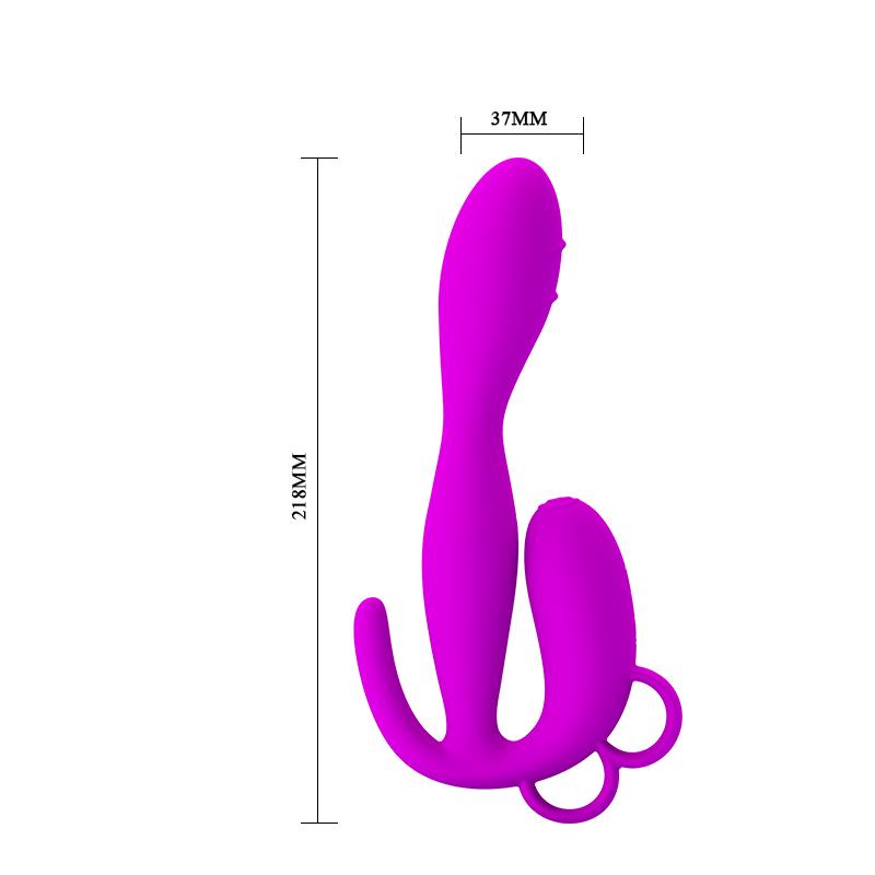Pretty Love Plug Anal Flowery Color Púrpura 5