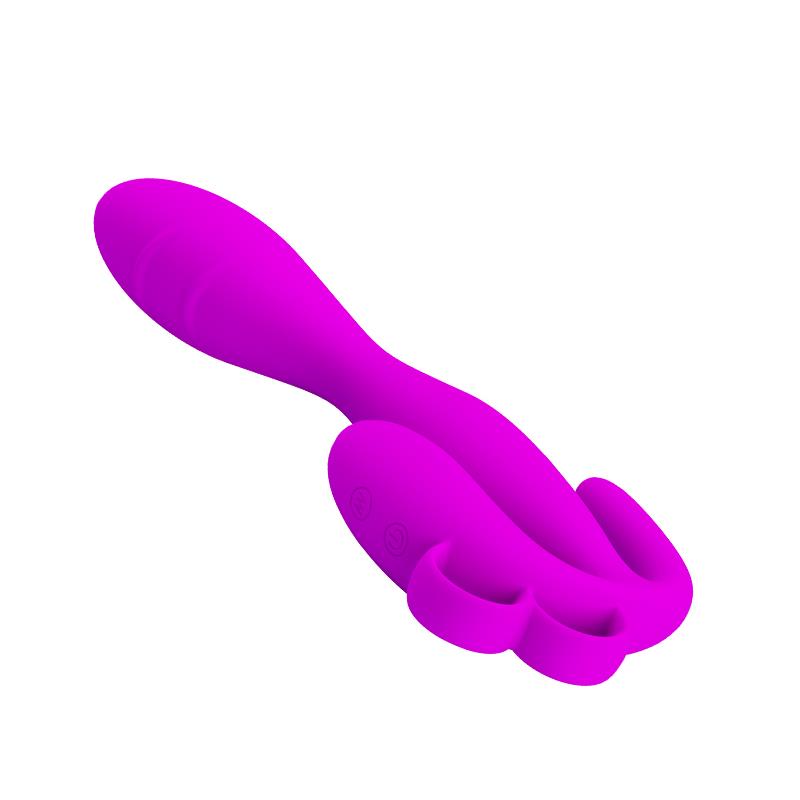 Pretty Love Plug Anal Flowery Color Púrpura 3