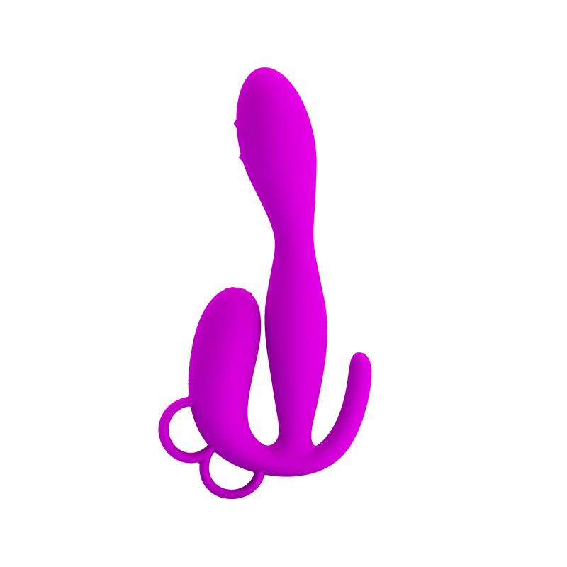 Pretty Love Plug Anal Flowery Color Púrpura 2