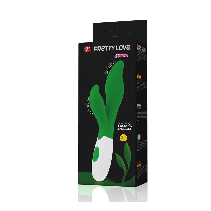 Pretty Love Vibrador Owen Color Verde 7