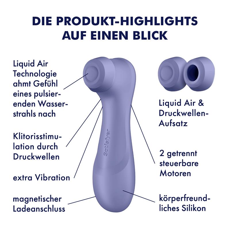 Pro 2 Gen 3 Liquid Air Technology Succión y Vibración Lilac 6