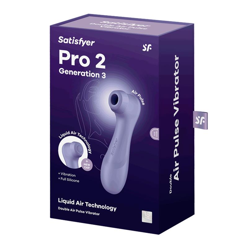 Pro 2 Gen 3 Liquid Air Technology Succión y Vibración Lilac 7