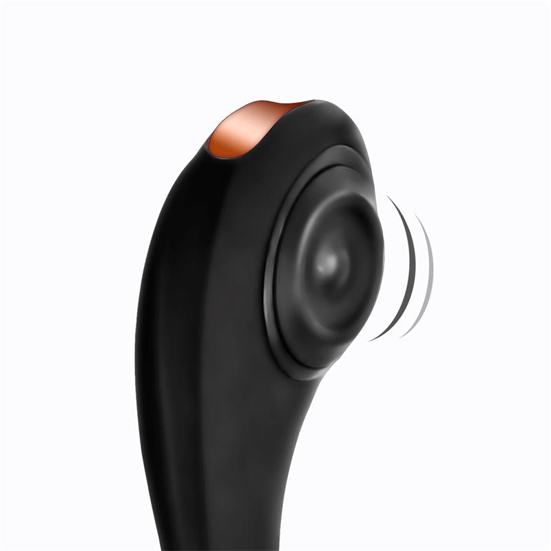 Pulsar Vibrador con Pulsación y Esqueleto Articulado Silicona USB 6
