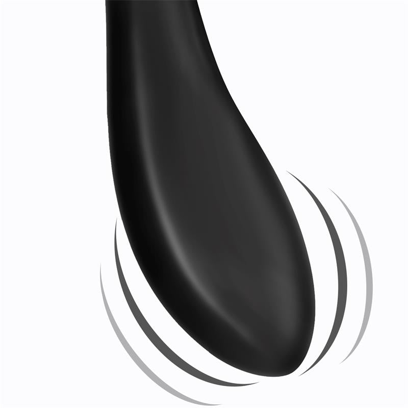 Pulsar Vibrador con Pulsación y Esqueleto Articulado Silicona USB 7