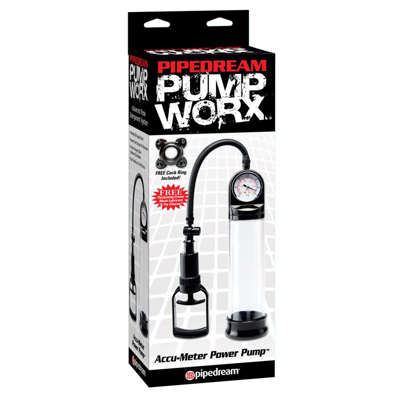 Pump Worx Succionador Accu-Meter Color Negro