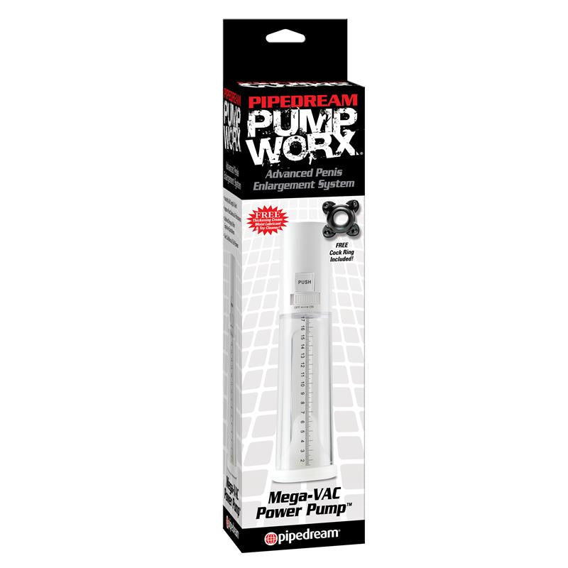 Pump Worx Succionador MEGA-VAC Color Blanco