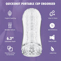 Quickshot Portable Cup Engorged Masturbador