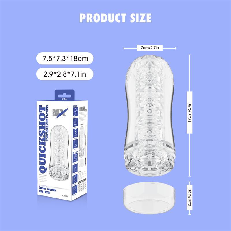 Quickshot Portable Cup Flykiss Masturbador