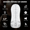 Quickshot Portable Cup Lingered Masturbador
