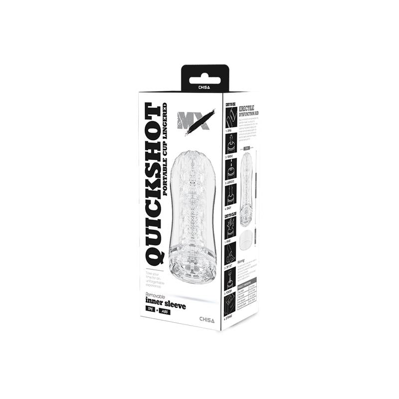 Quickshot Portable Cup Lingered Masturbador