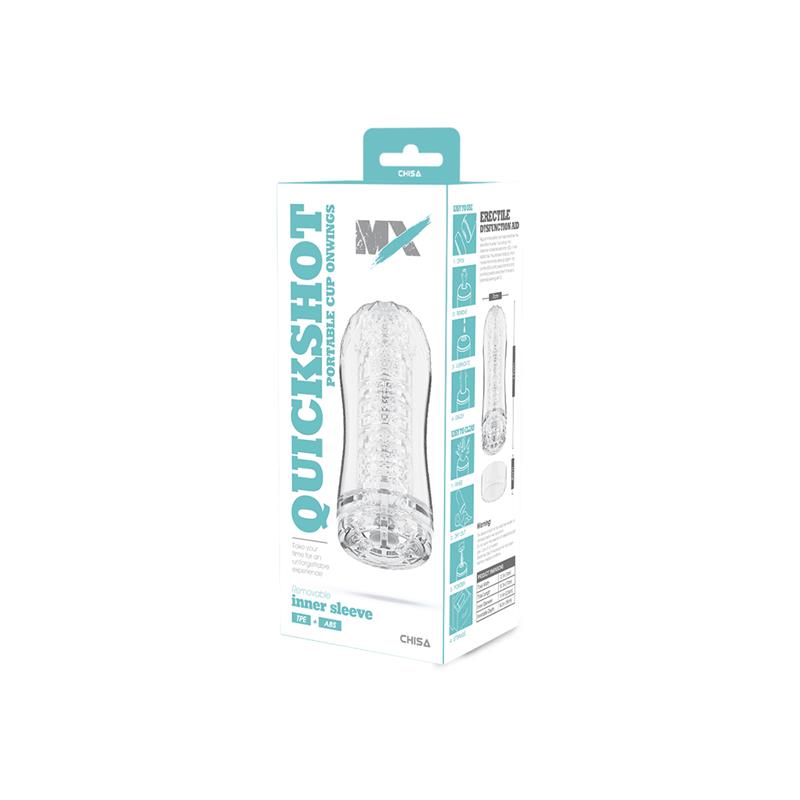 Quickshot Portable Cup Onwings Masturbador