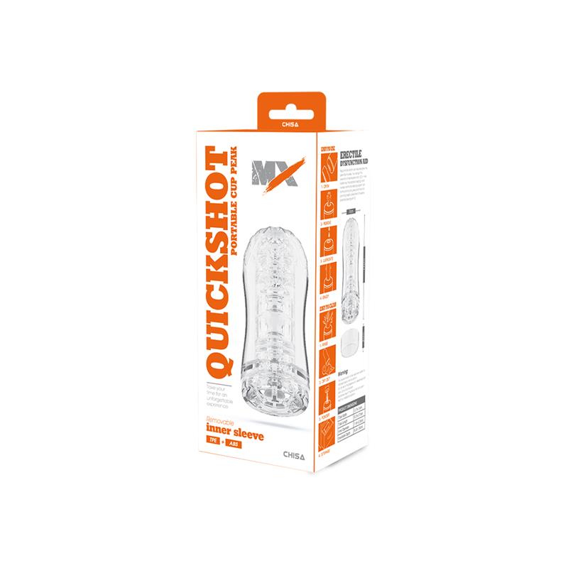 Quickshot Portable Cup Peak Masturbador