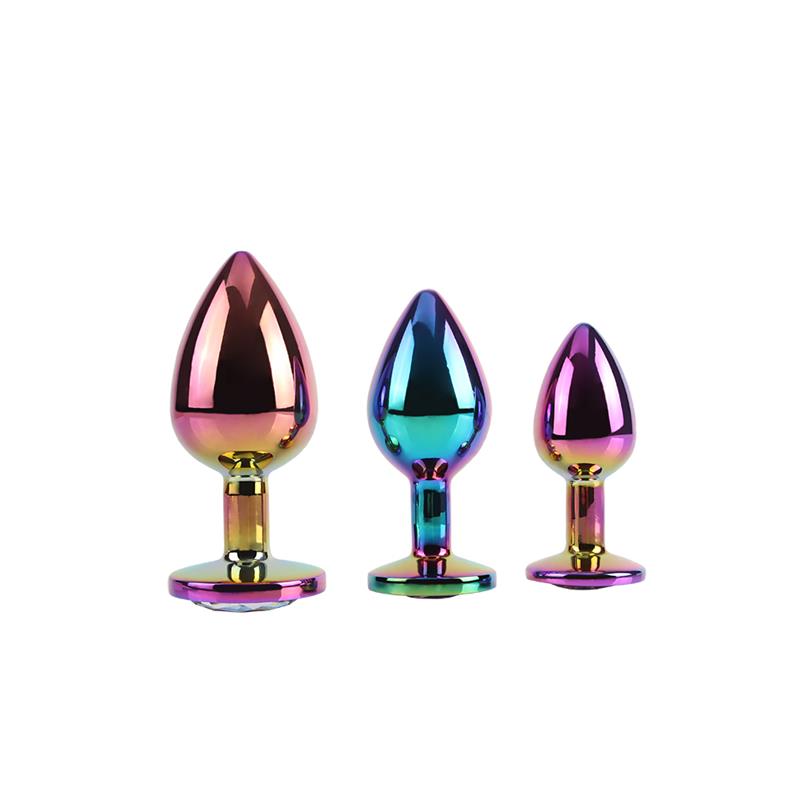 Rainbow Gem Set 3 Plugs Anales