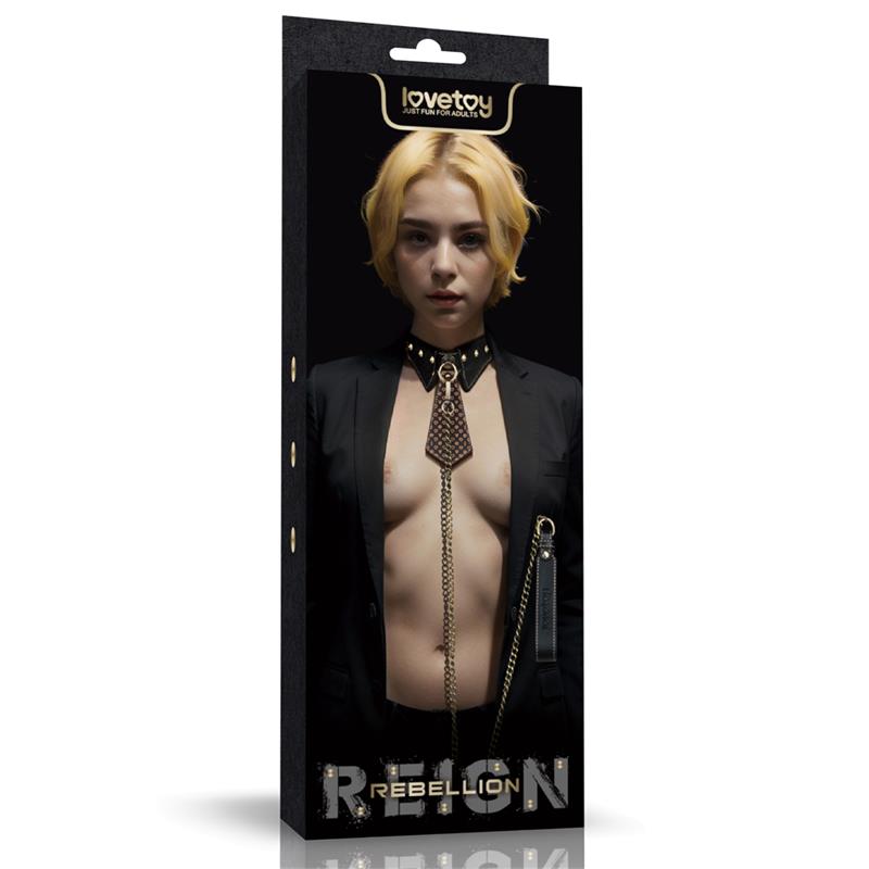 Rebellion Reign Collar con Cadena 11