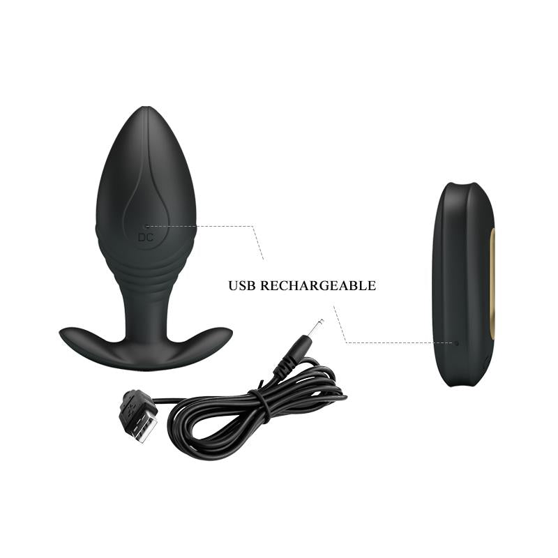 Regina Royal Plug Anal con Control Remoto USB 8