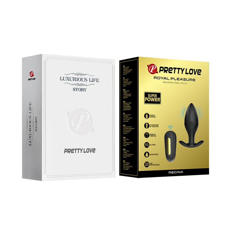 Regina Royal Plug Anal con Control Remoto USB 11