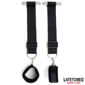 Restricciones para Puerta con Esposas Adjustables y Desmontables