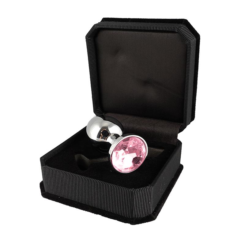 Plug Metal Rosa 7,3 cm
