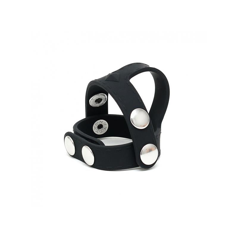 Anillo para el Pene y los Testículos Ajustable