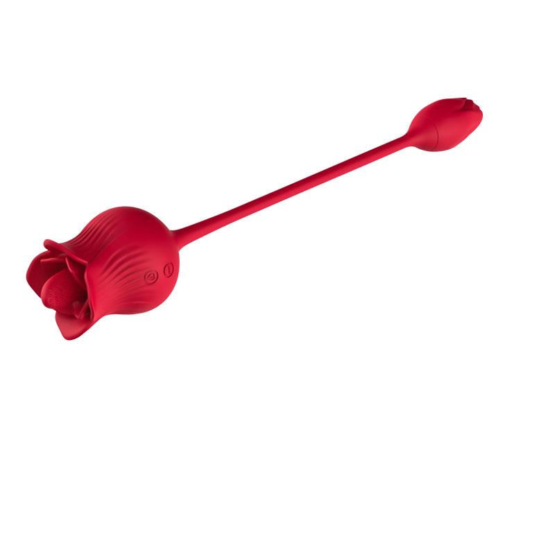 Rosa con Licking y Huevo Vibrador USB 5
