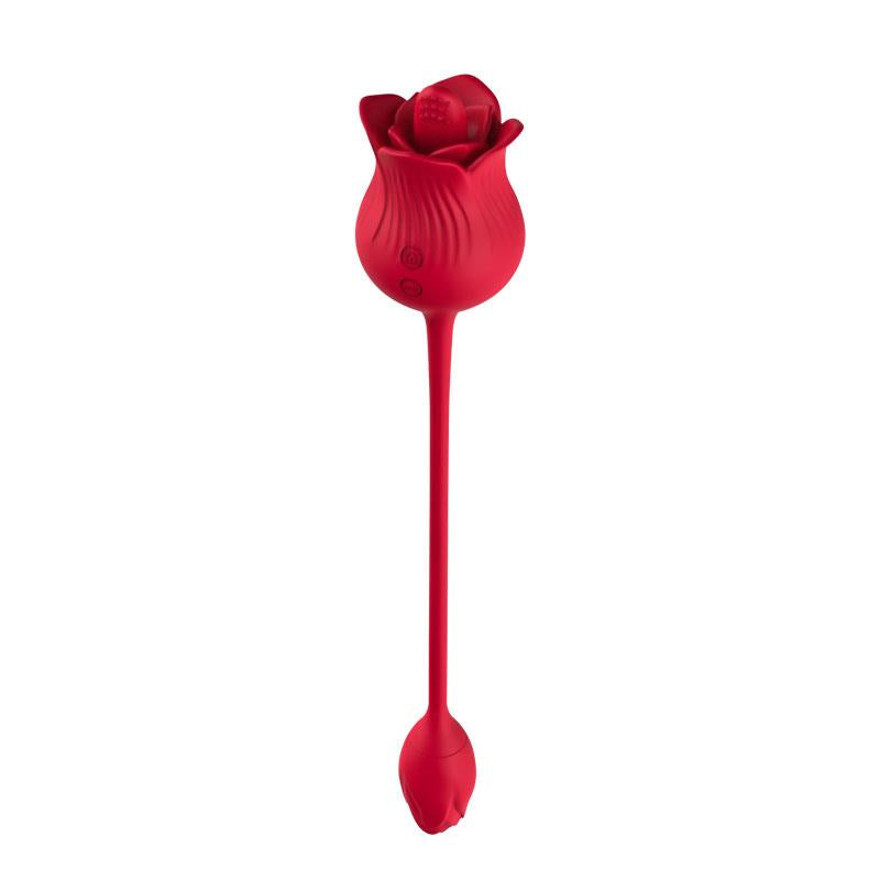 Rosa con Licking y Huevo Vibrador USB 4